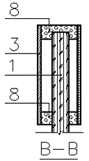 Fast file head removing method for mechanical pore forming pouring pile