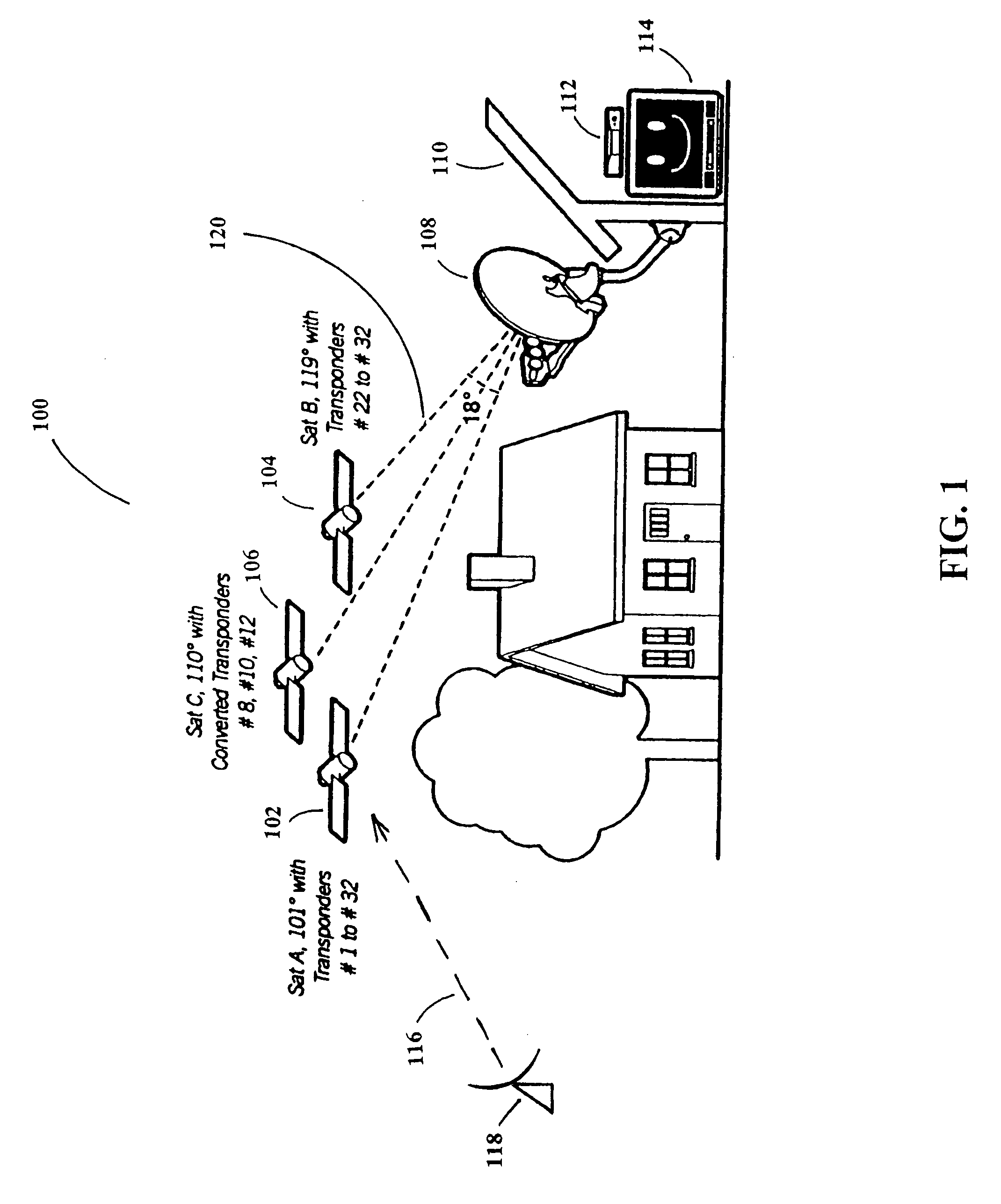 Backwards-compatible frequency translation module for satellite video delivery