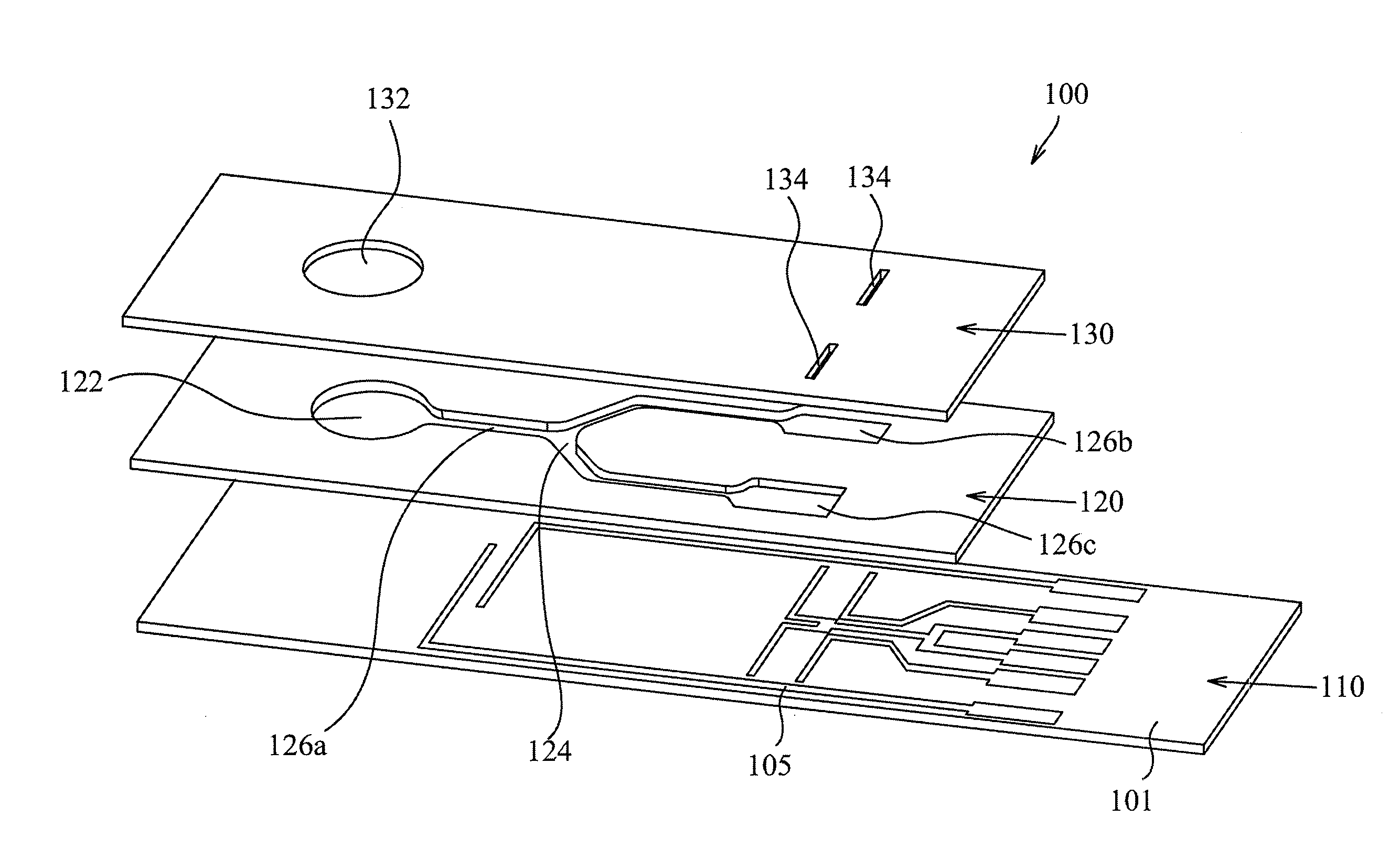 Electrochemical blood test strips and diagnosis systems using the same