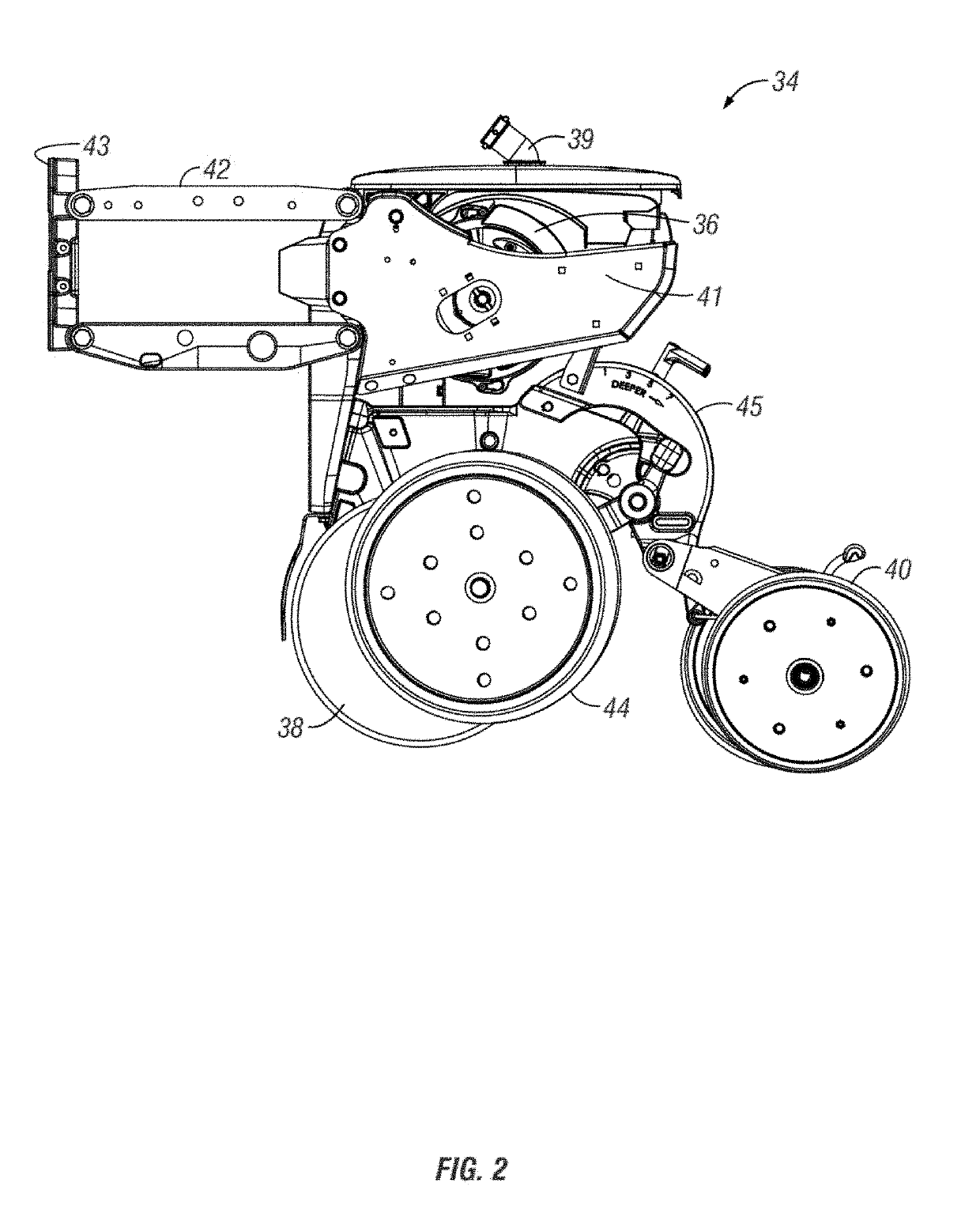 Planter with high speed seed delivery apparatus