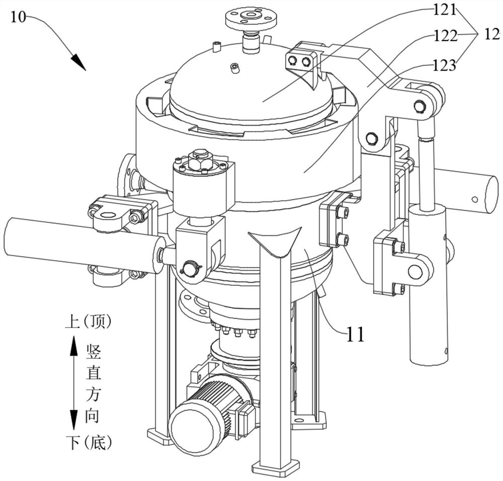 Reaction device for alkali metal treatment, and treatment system