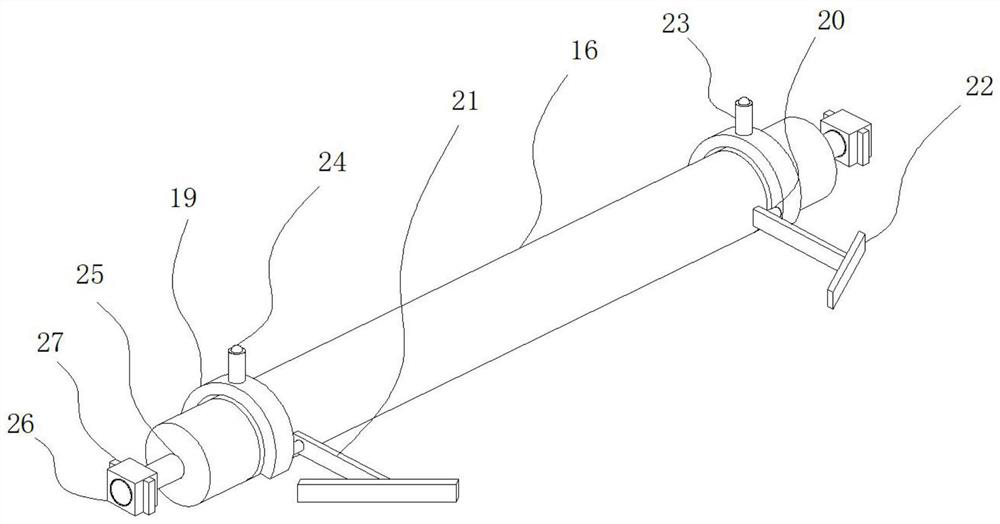 Rapid drying device for garment printing and dyeing