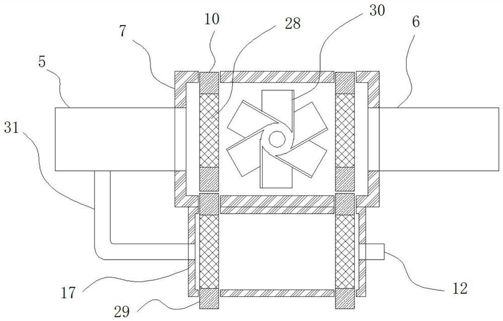 Rapid drying device for garment printing and dyeing