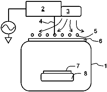 An inductively coupled plasma processing device