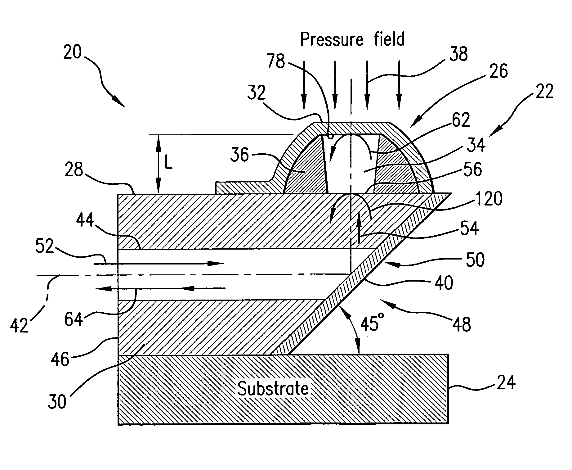 Ultra-miniature fiber-optic pressure sensor system and method of fabrication