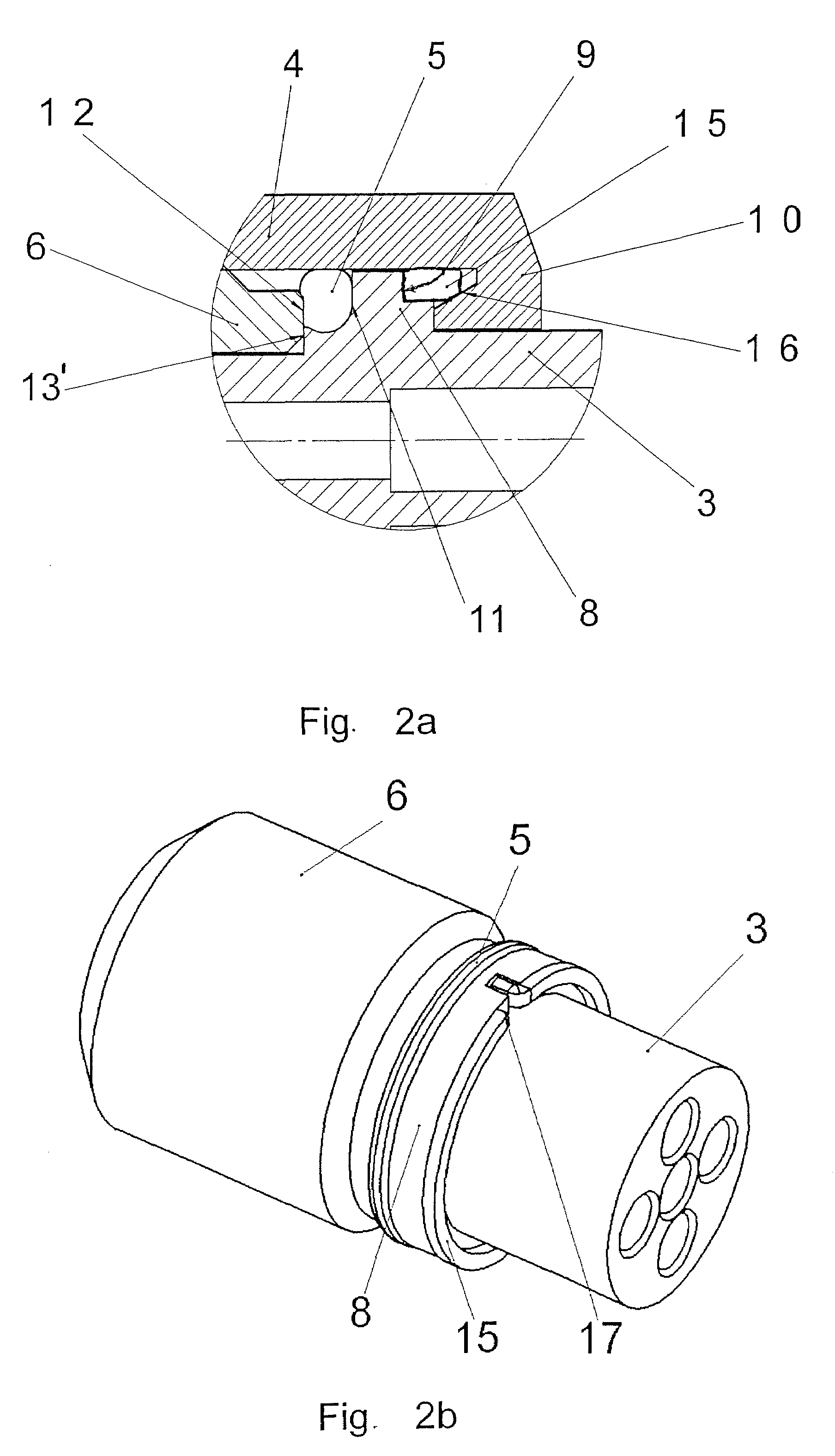 Electrical connector and electrical plug and socket connection