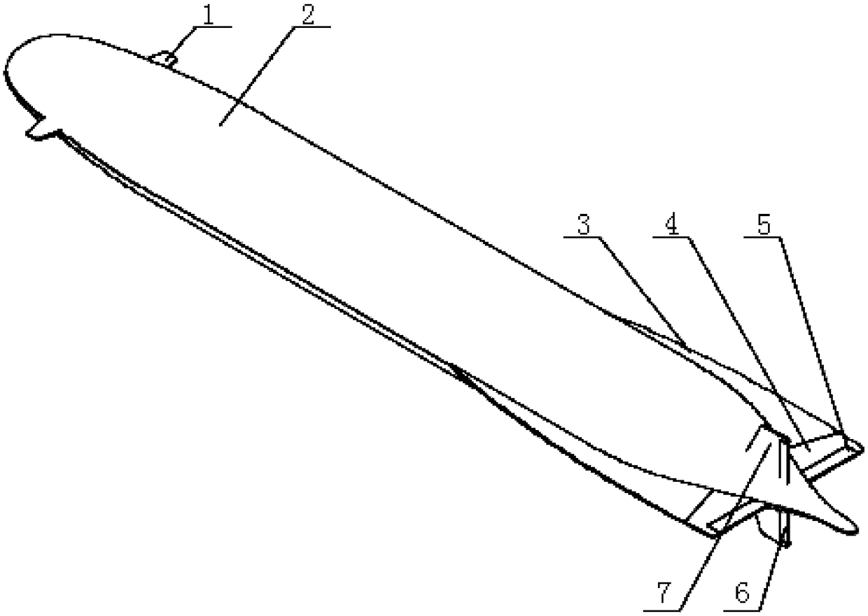 Novel submersible with folding hang gliders