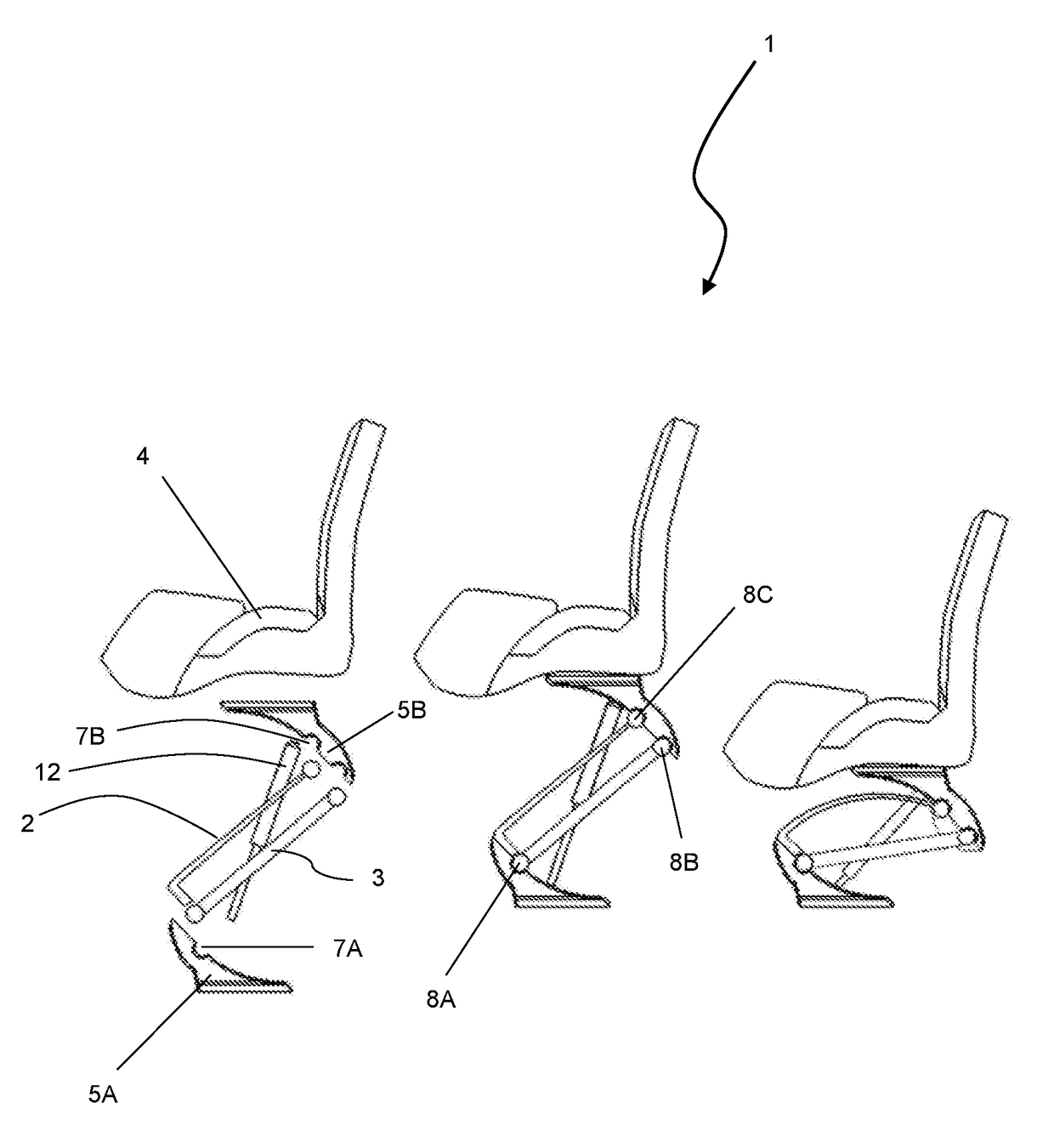 A shock mitigation apparatus