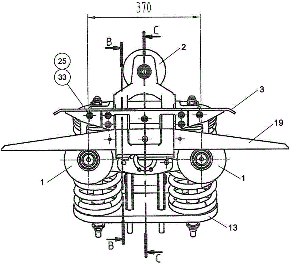 Detachable rope clip