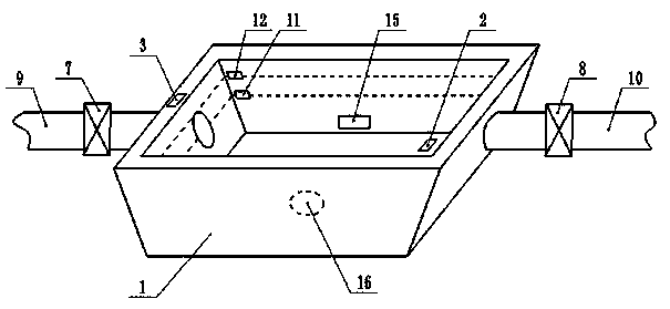 Water supply system for livestock farming