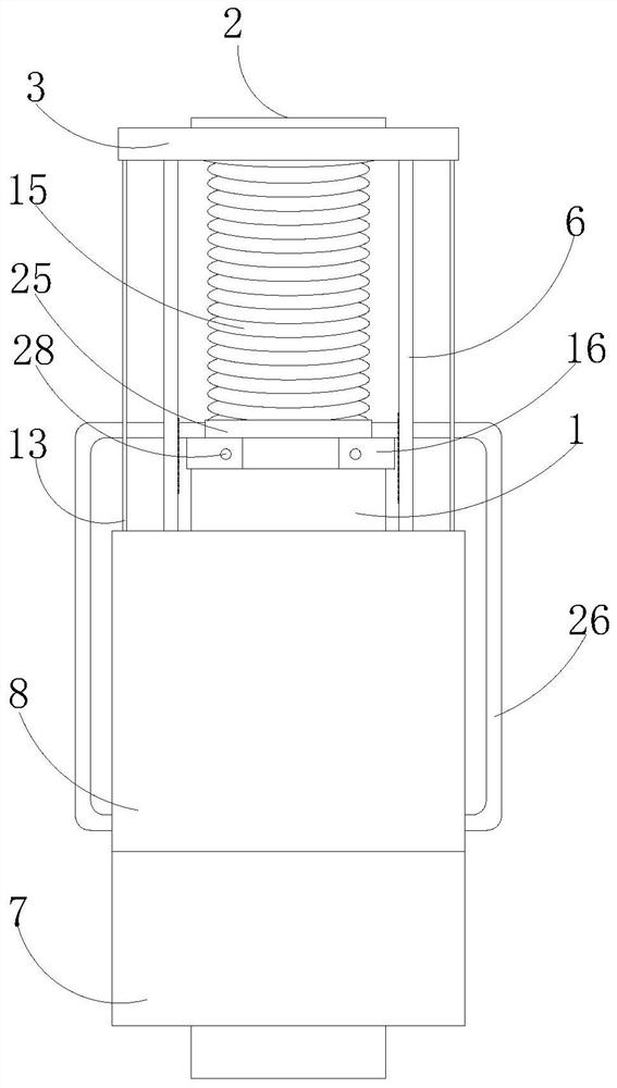 Servo hydraulic oil cylinder