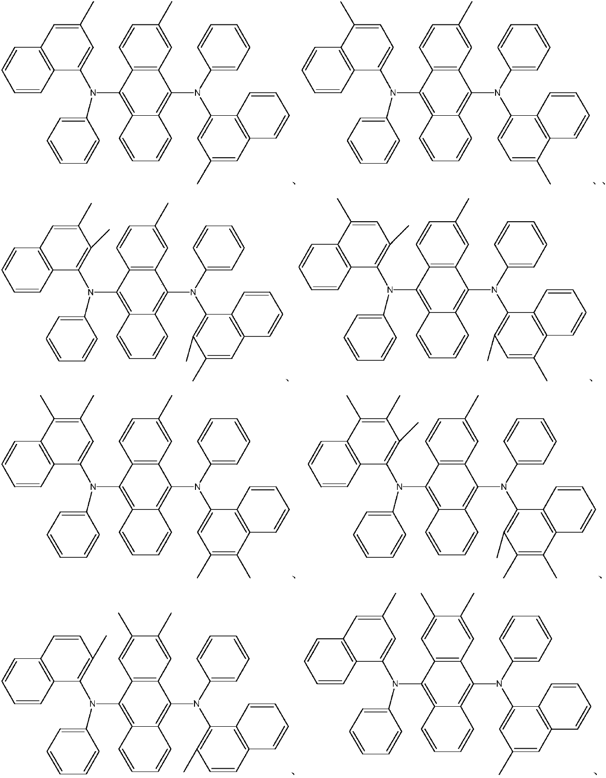 Novel organic material and application thereof in electroluminescent devices