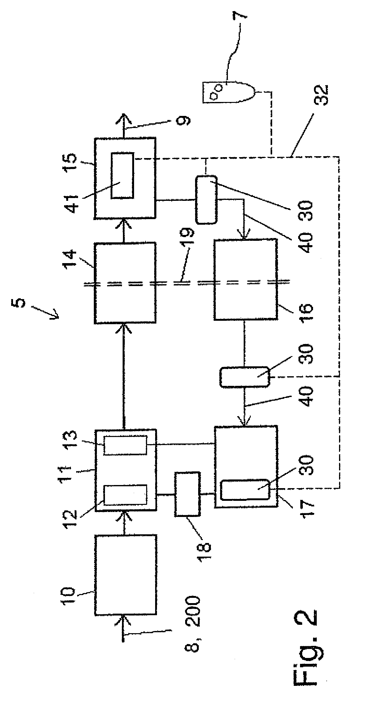 Electromotive furniture drive including a power supply device