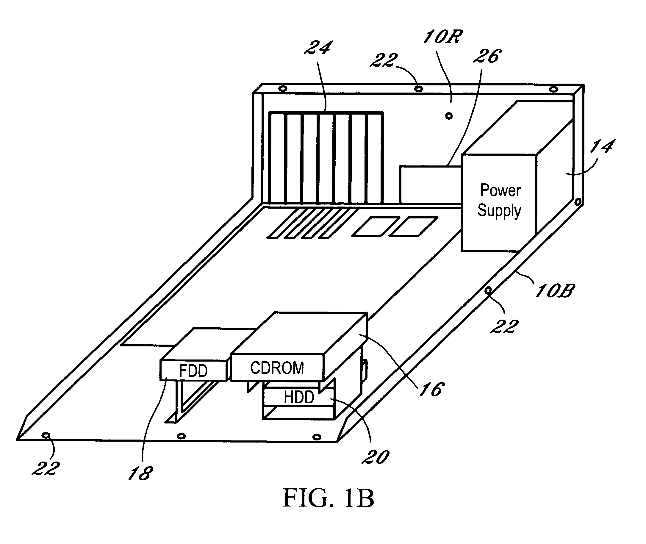 Chassis with positive pressure