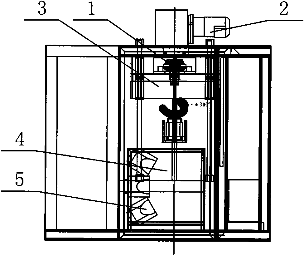 Motor drying station of motor stator winding paint dipping system