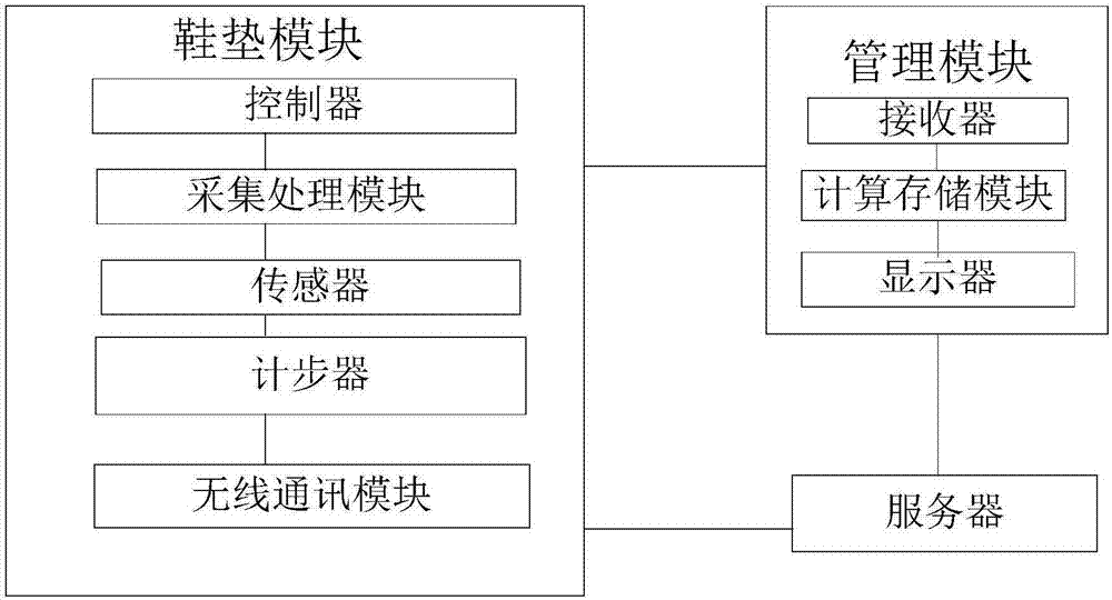 Analytical and diagnostic system for steps of patients