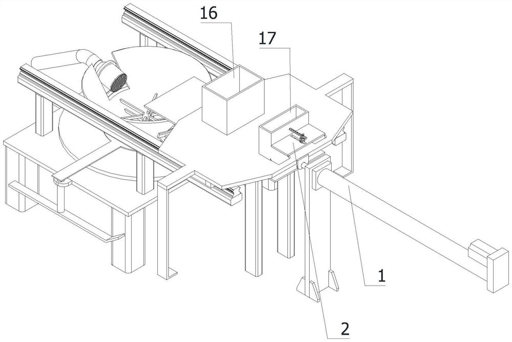 Plastic particle and color master batch equal-ratio feeding equipment