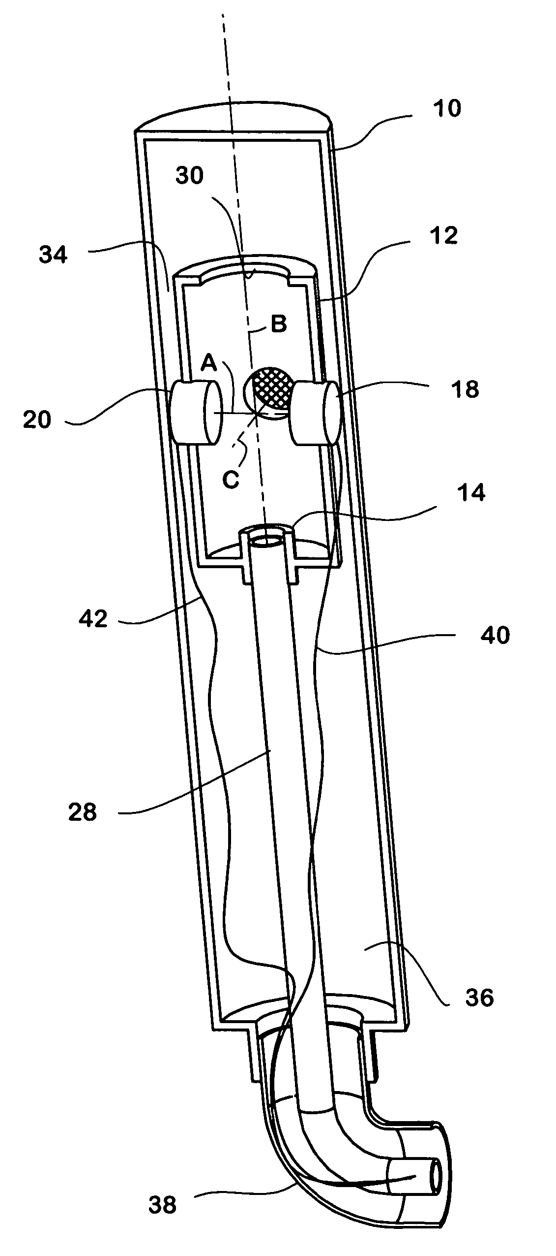 Particulate flow detection microphone