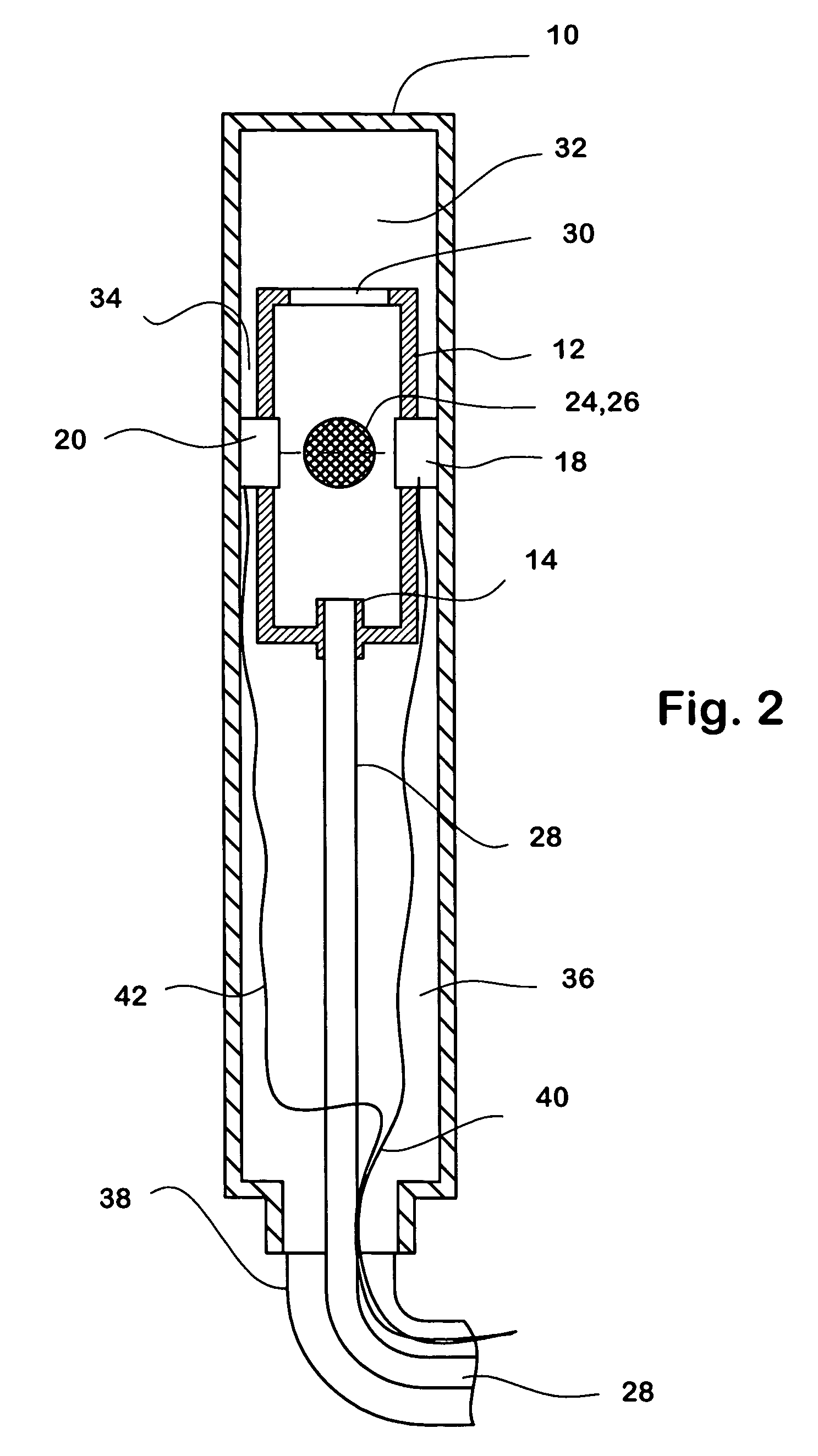 Particulate flow detection microphone