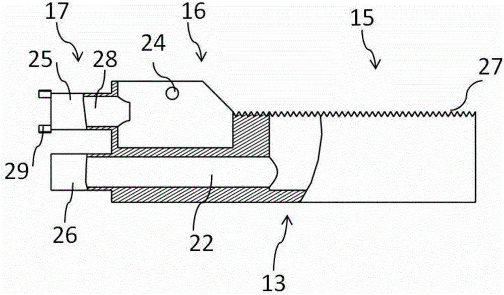 Operating forceps with negative pressure suction function