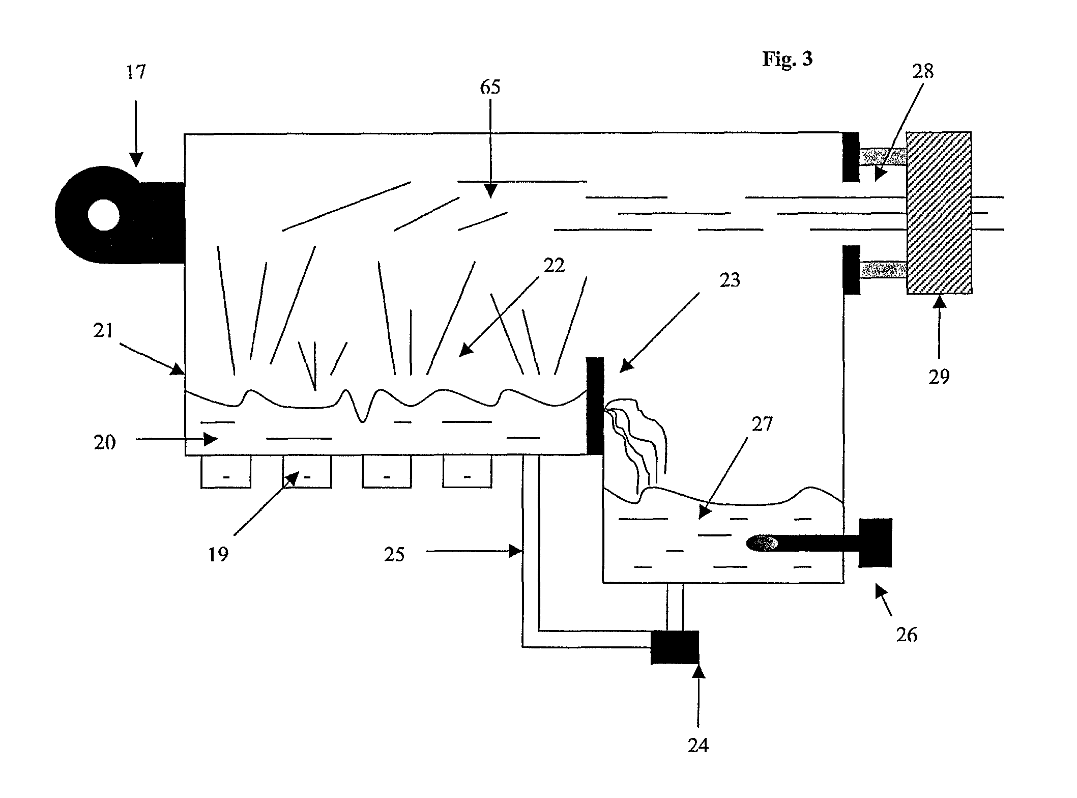 Methods and apparatuses for applying agent to objects