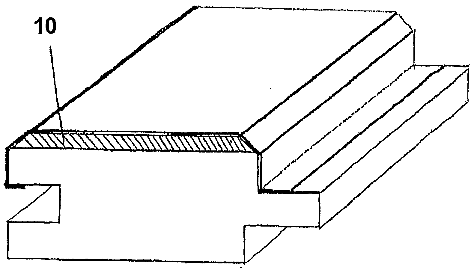 Decorative material for floor and its production method