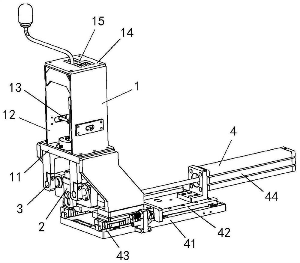 A manual gear selection mechanism for amt transmission testing