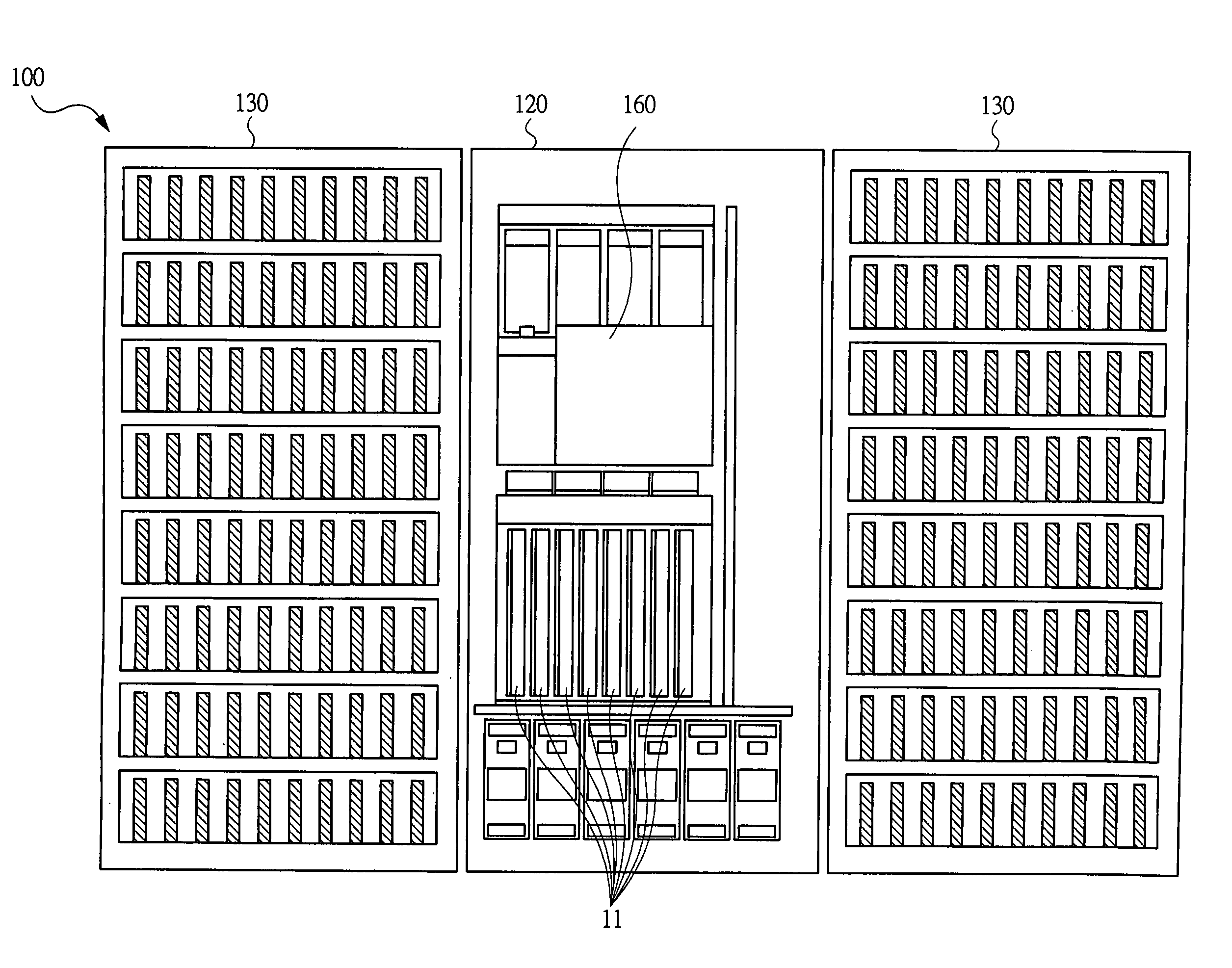 Disk array system