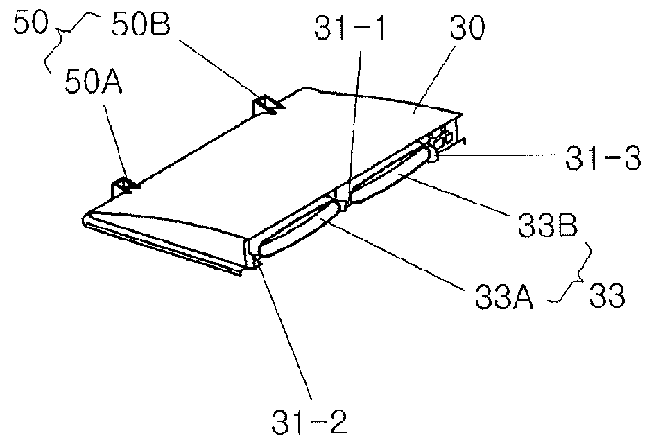 Insert type expansion pipe-integrated air cleaner and engine intake system therefor