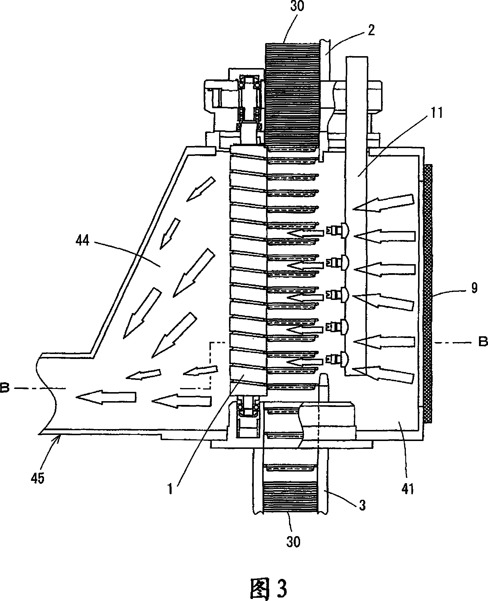 Foreign body removing device of the vessel cover