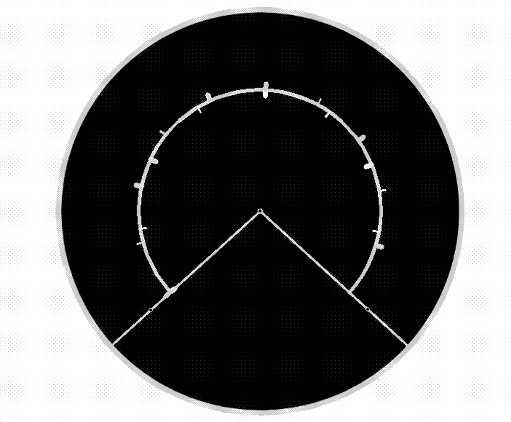 Special vehicle instrument type identification and calibration method based on image characteristics