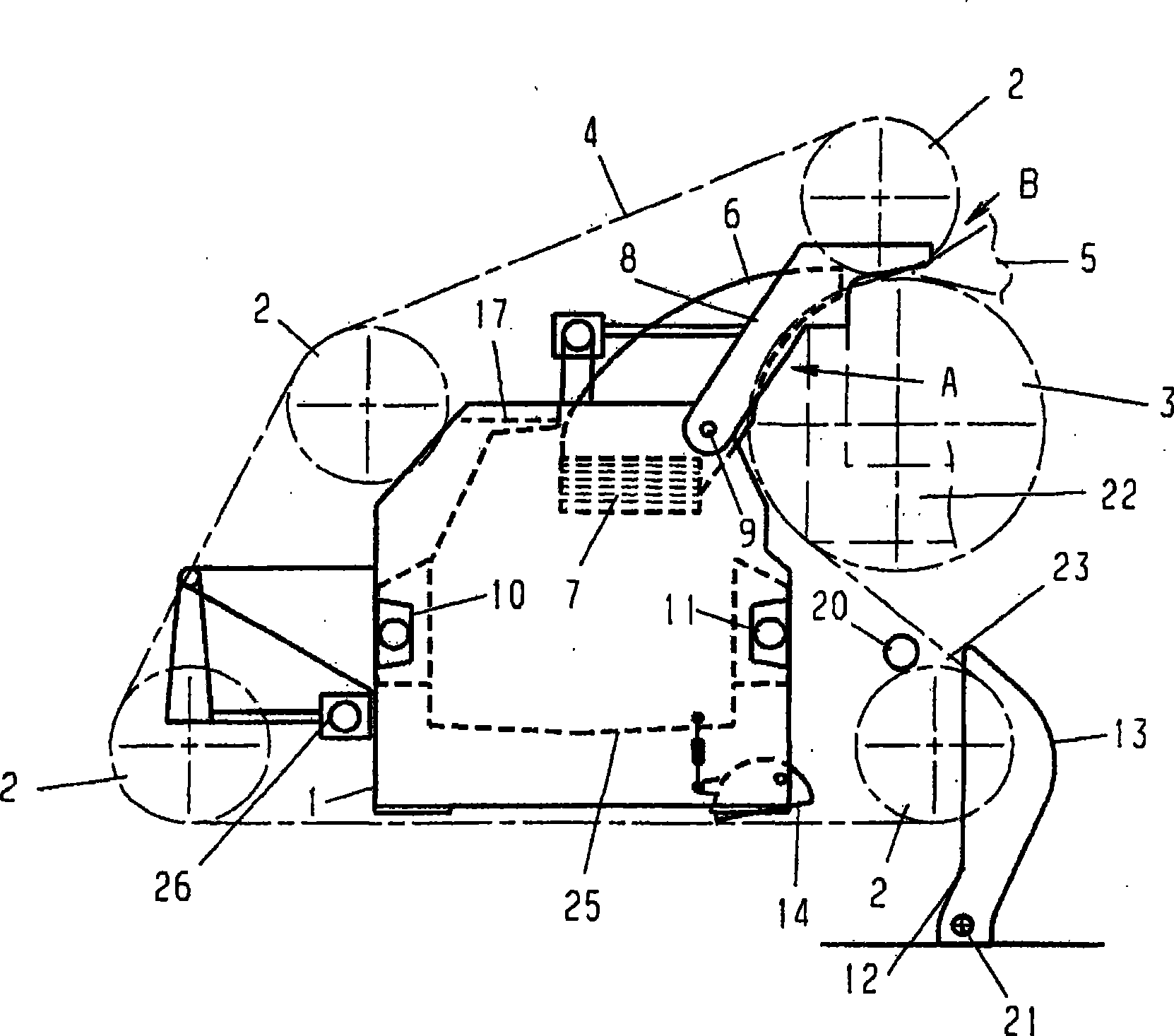 Unit in a forming section of a papermaking machine