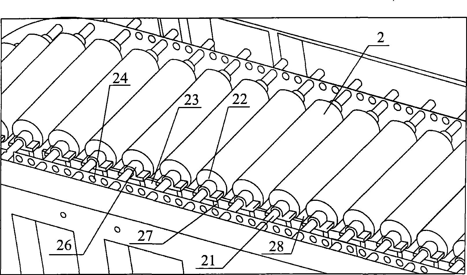 Device for sorting fruits and method for sorting Chinese chestnut