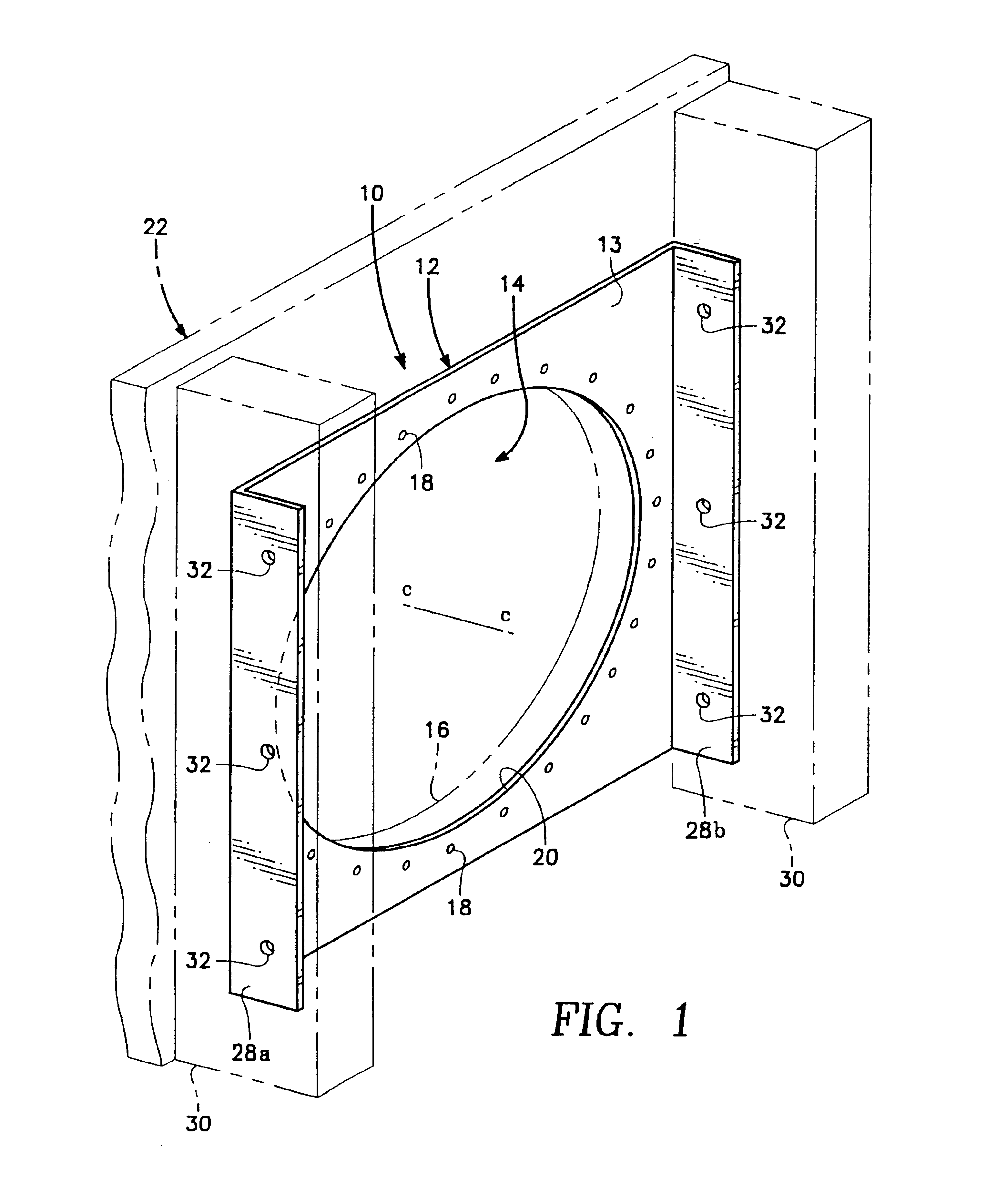 Reinforcement plate for a structural member