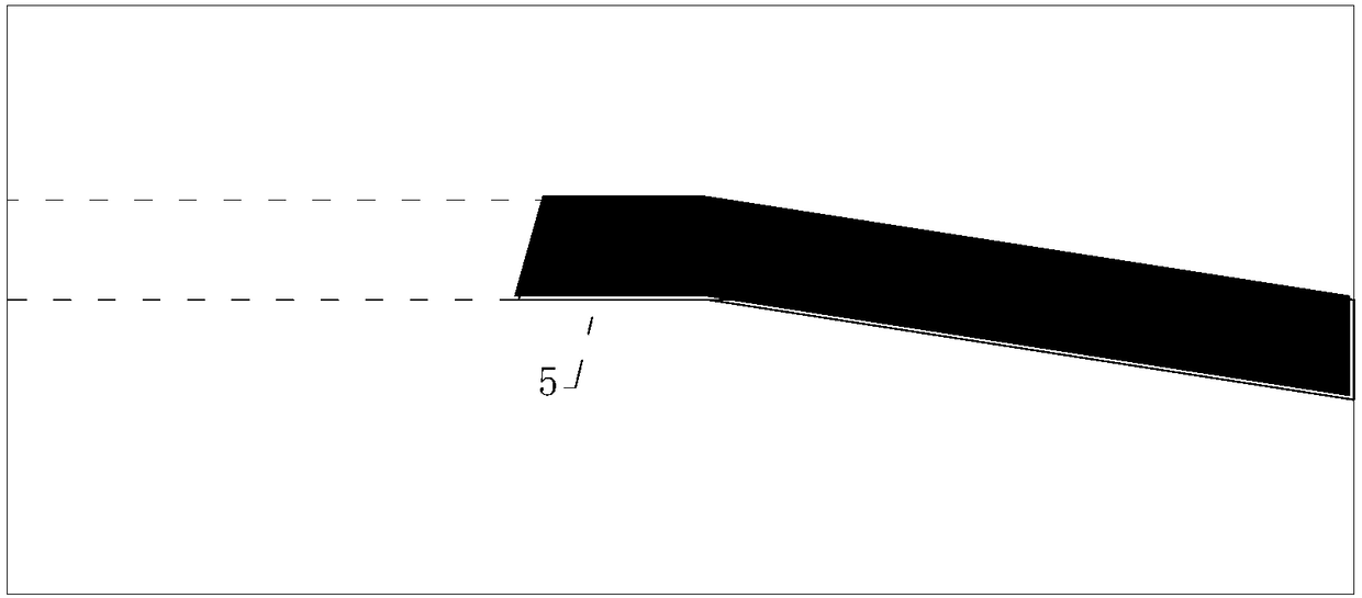 Mining method of end-side and slow-side in parallel mining area under the condition of complex geological structure