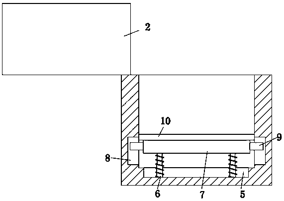 Combined toolbox structure for power company communication cabinet maintenance