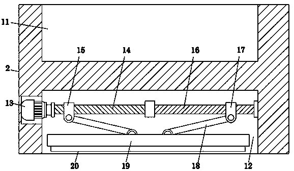 Combined toolbox structure for power company communication cabinet maintenance