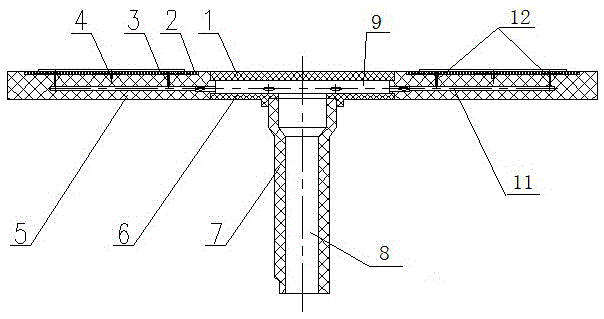 An axial pneumatic drive planetary rotating device