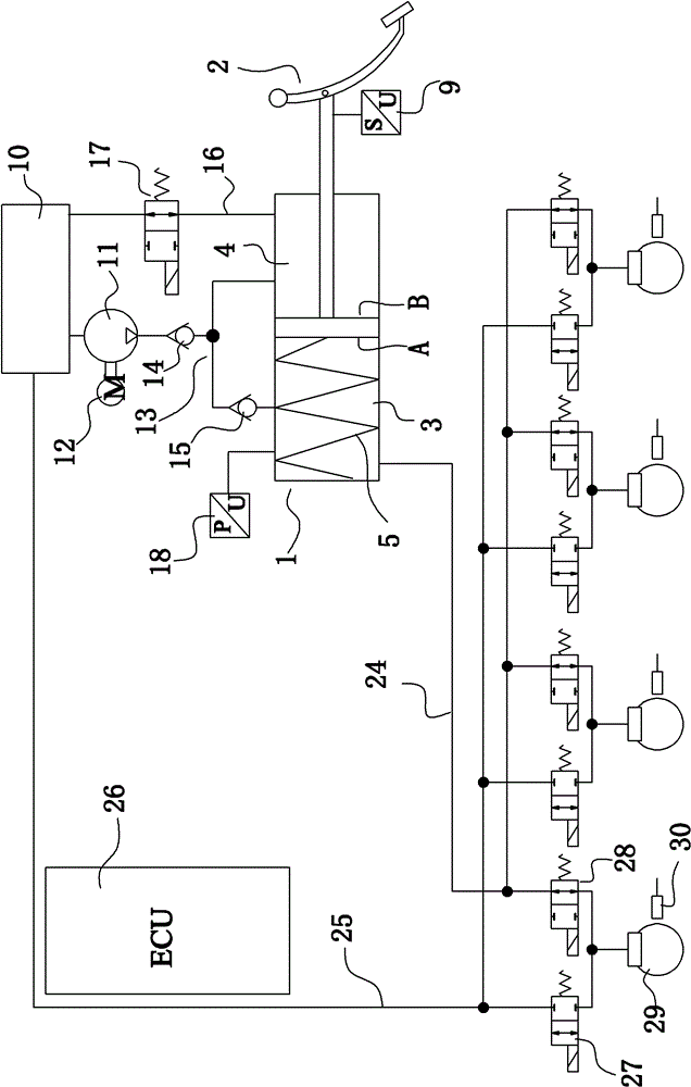 Integrated brake-by-wire system