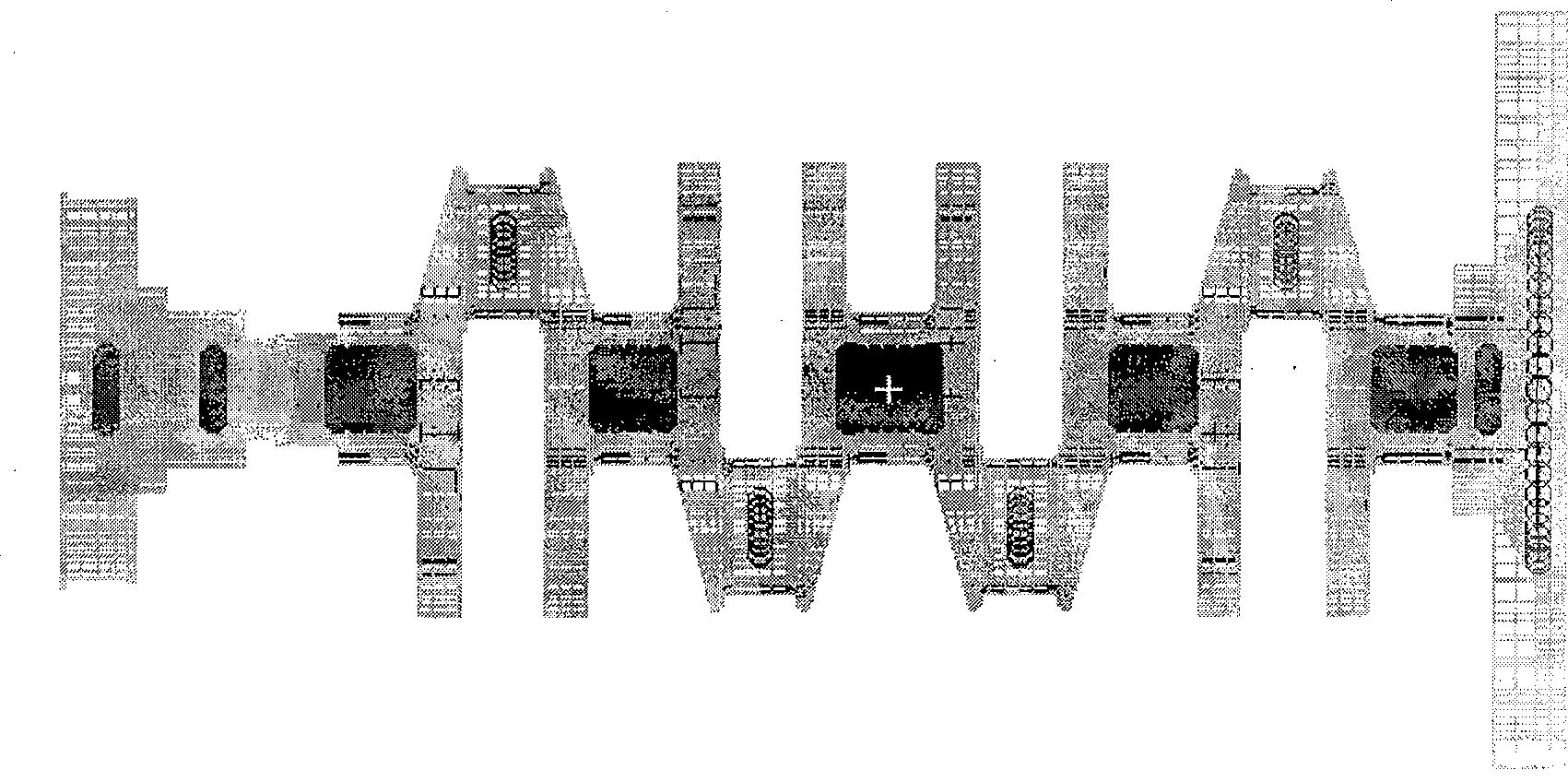 Engine crankshaft dynamic analysis method