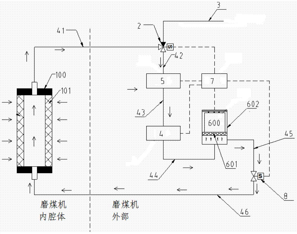 Gas sampling and detecting device