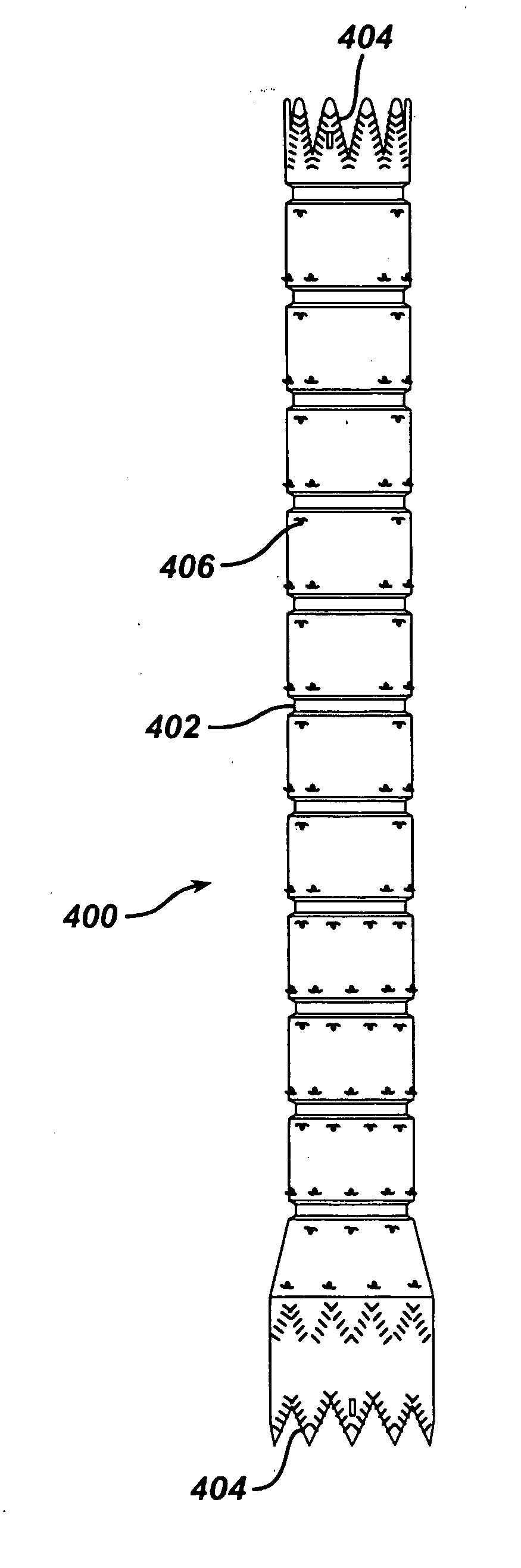 Graft material attachment device and method