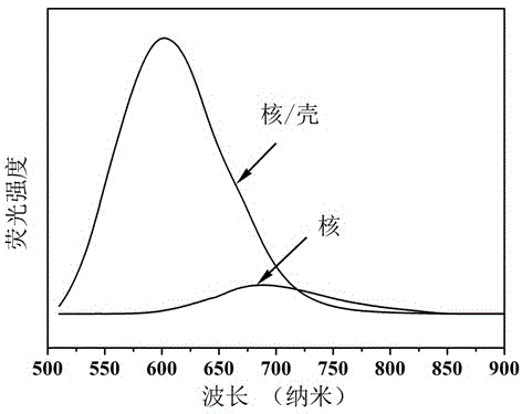 Dual-mode contrast medium with fluorescence and magnetic resonance imaging and preparation method thereof