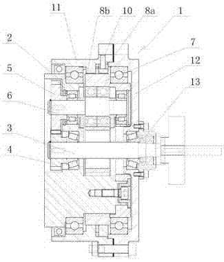 Intelligent robot reducer structure