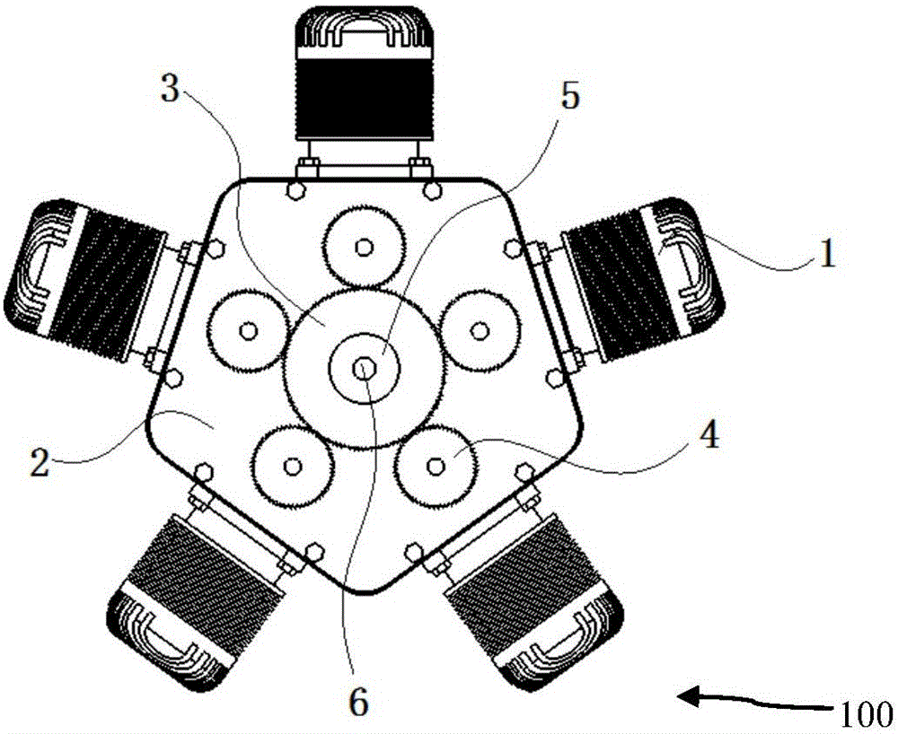 Engine special for unmanned aerial vehicle