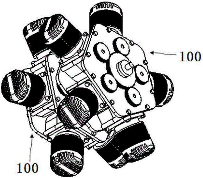 Engine special for unmanned aerial vehicle