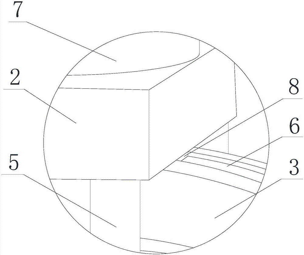 Device for measuring transverse stress of pipeline