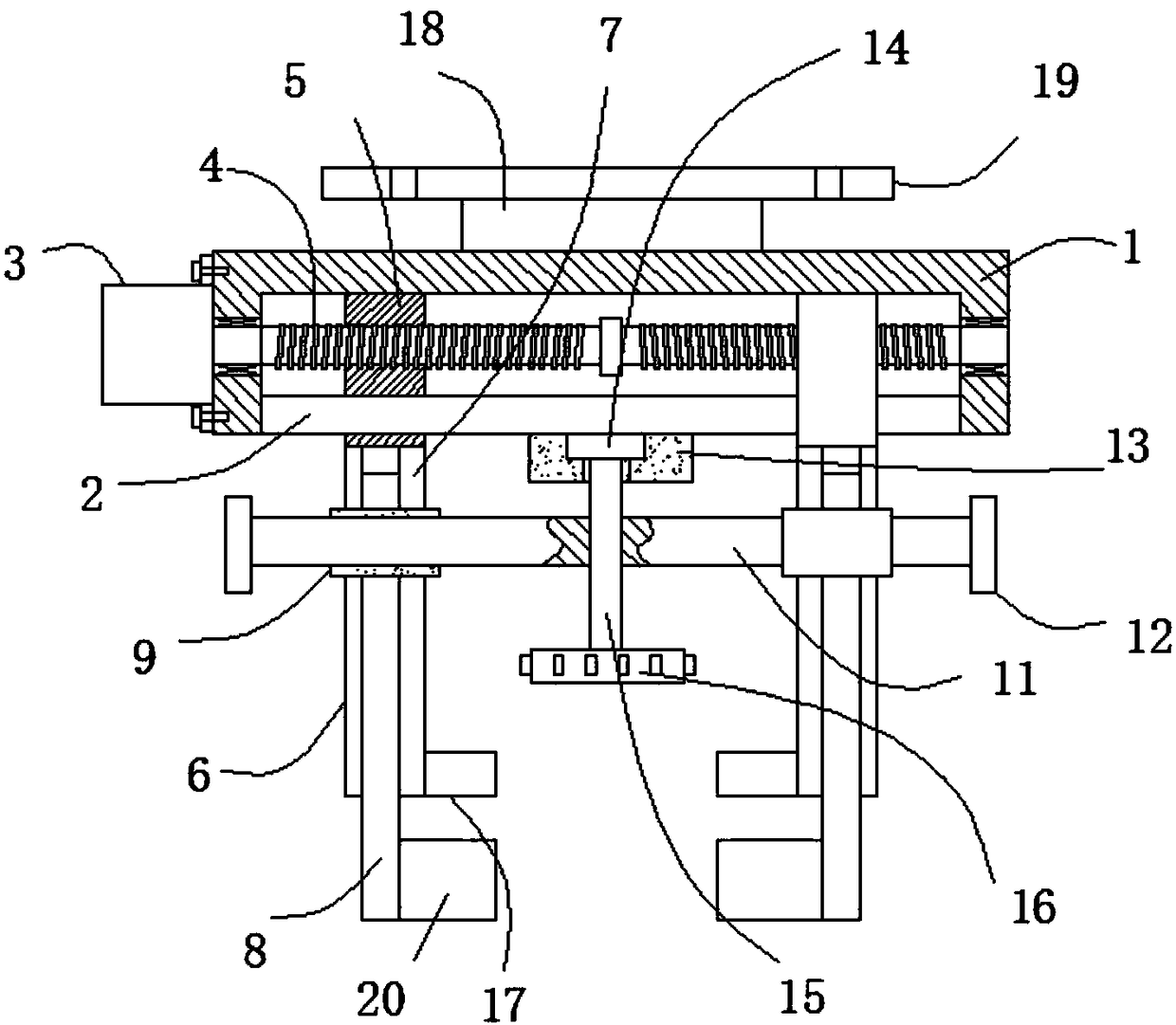 Mechanical arm convenient to adjust