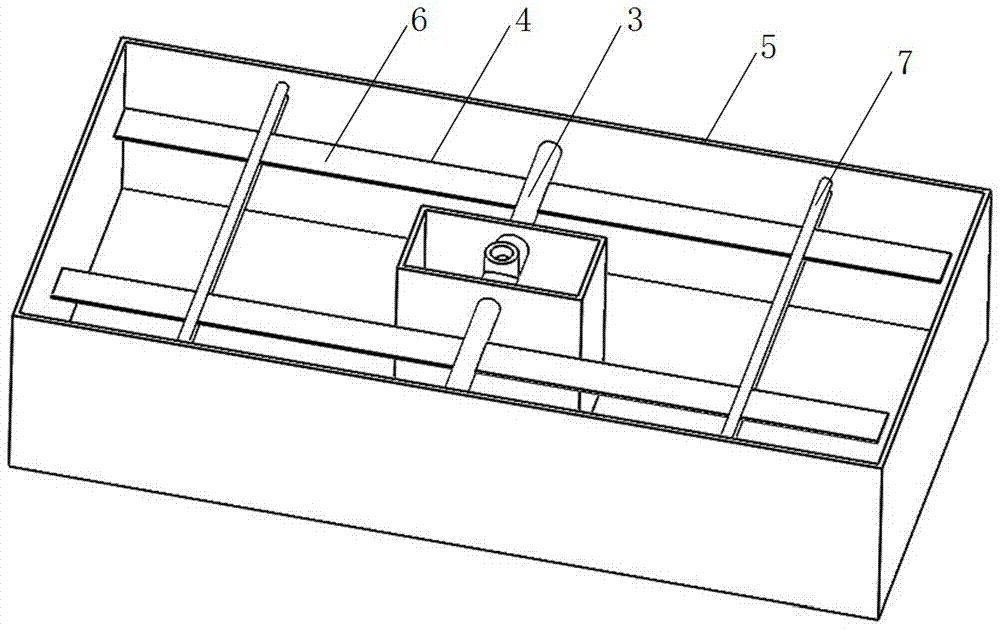 Swing ball type simple supported beam piezoelectric energy collecting device