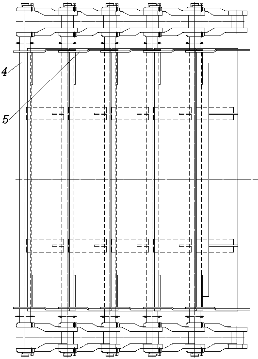 Scale Bucket Conveyor Belt Driven by Chain Plate Axis Chain